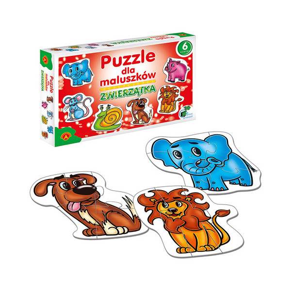 Puzzle dla maluszków - Zwierzątka