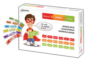 Puzzle do nauki czasowników nieregularnych - Irregular Verbs Puzzle