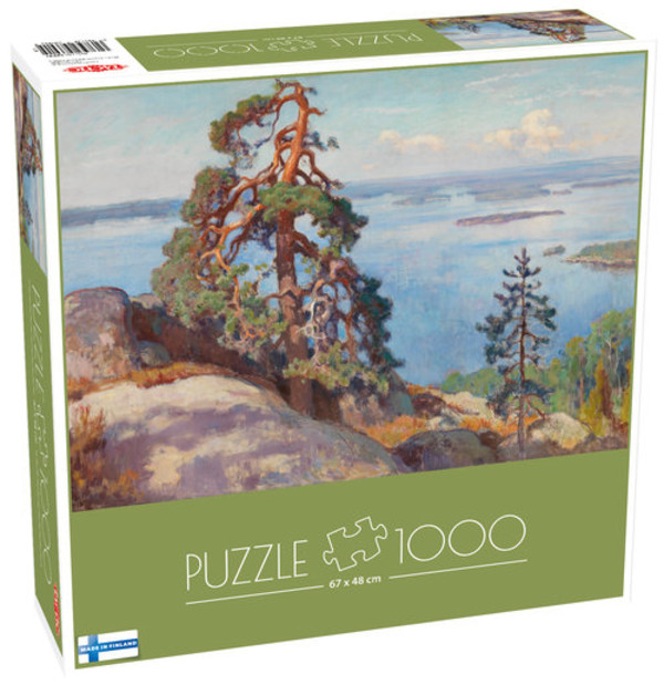 Puzzle Krajobraz z Koli, Eero Jarnefelt 1000 elementów