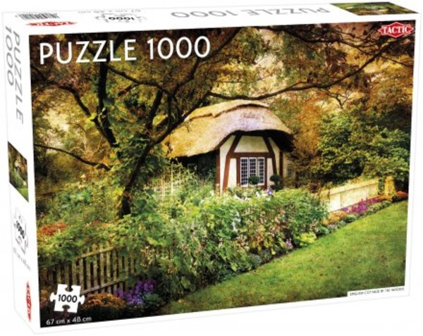 Puzzle Chatka w lesie 1000 elementów