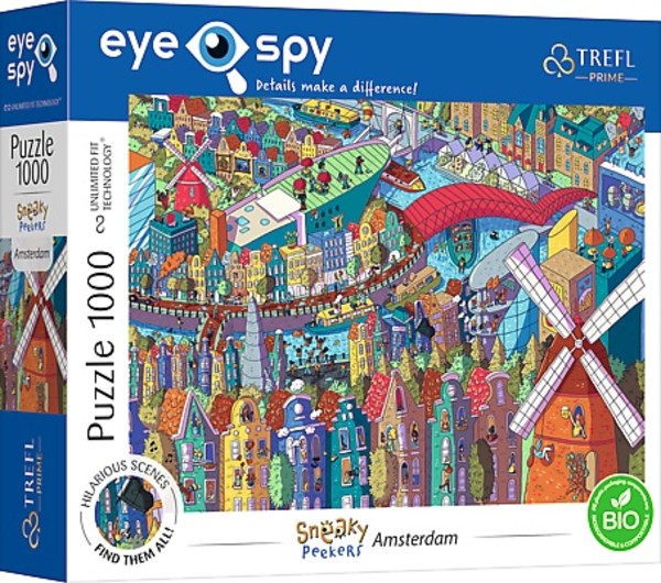 Puzzle Eye-Spy, Amsterdam 1000 elementów