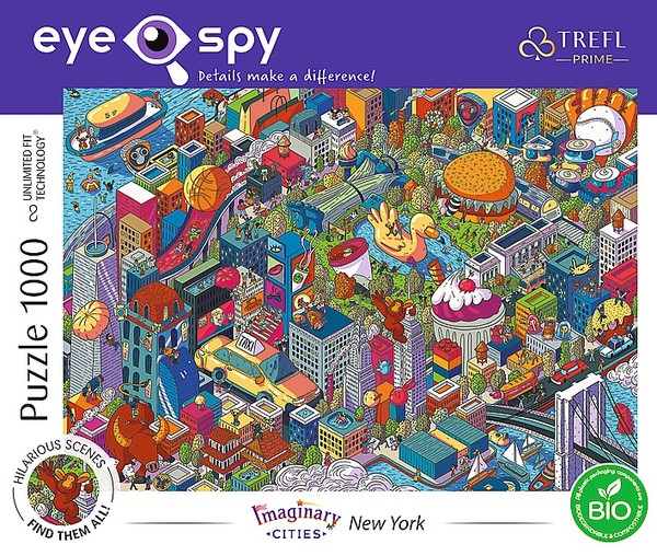 Puzzle Eye-Spy, Nowy Jork 1000 elementów