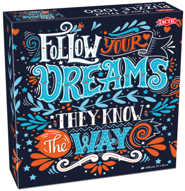 Puzzle Follow Your Dreams 1000 elementów