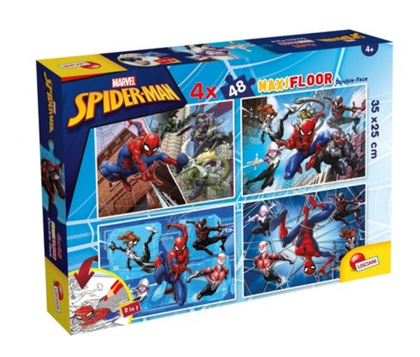 Puzzle Spider-Man 4x48 elementów