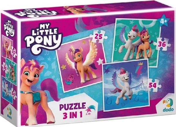 Puzzle My Little Pony 25,36,54 elementy