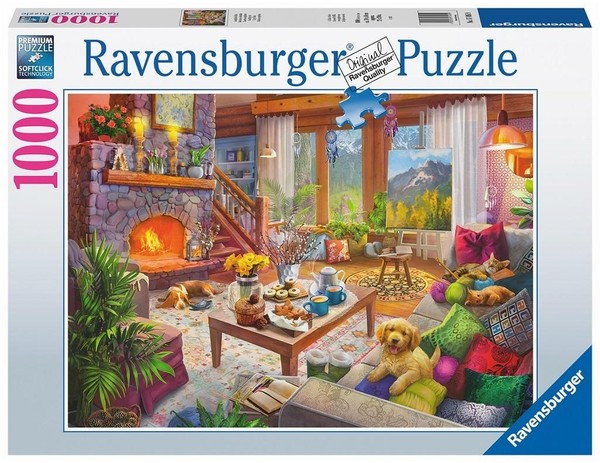 Puzzle Przytulny pokój 1000 elementów