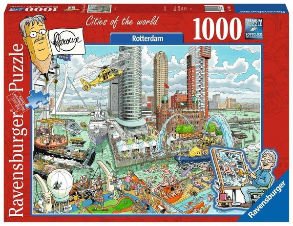 Puzzle Rotterdam 1000 elementów
