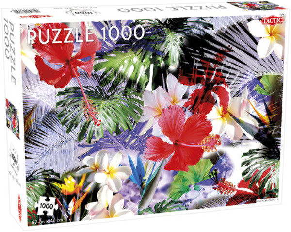 Puzzle Tropikalne kwiaty 1000 elementów