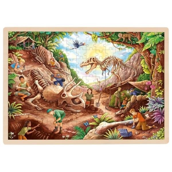 Puzzle drewniane Wykopaliska 192 elementy