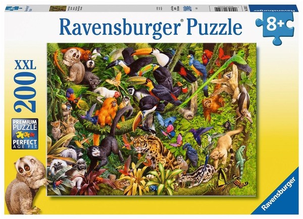 Puzzle XXL Las tropikalny 200 elementów