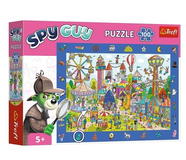 Puzzle Spy Guy Miasteczko 100 elementów