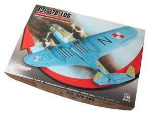 PZL 37B Łoś Samolot Bombowy Skala 1:48