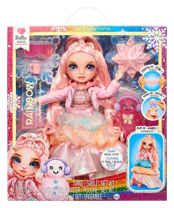 Rainbow High Winter Wonderland Doll - Bella (Pink)