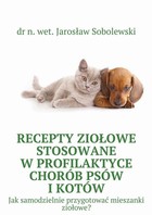 Okładka:Recepty ziołowe stosowane w profilaktyce chorób psów i kotów 
