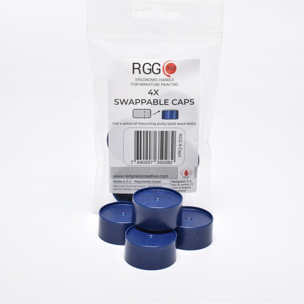 Swappable Caps for RGG360 Painting Handle (4x)