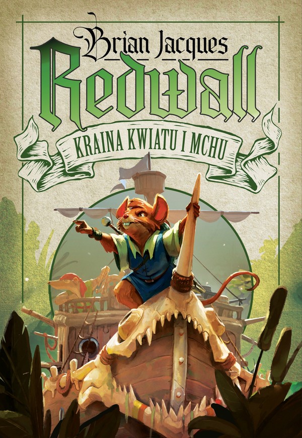 Redwall Kraina Kwiatu i Mchu - mobi, epub Redwall Tom 2