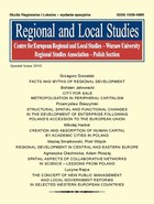 Regional and Local Studies, special issue 2010 - pdf