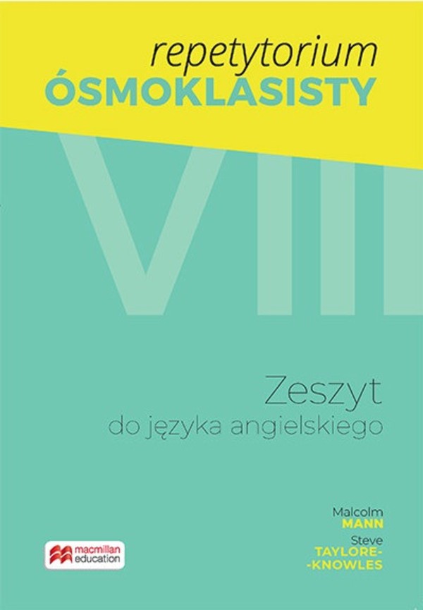 Repetytorium Ósmoklasisty Klasa 8 Zeszyt do języka angielskiego