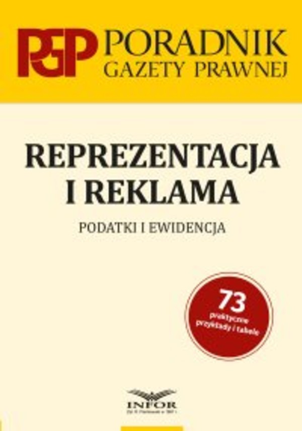 Reprezentacja i reklama. Podatki i ewidencja - pdf