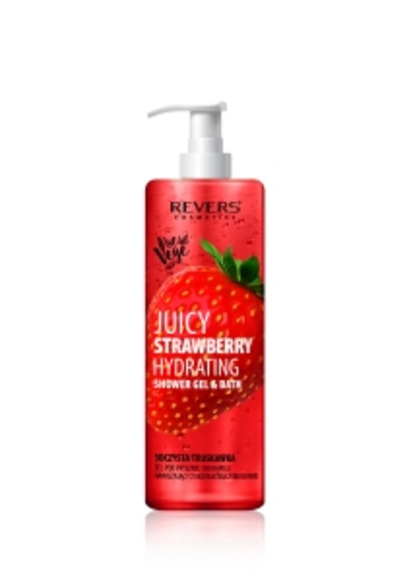 Juicy Strawberry Regenerujący żel pod prysznic i do kąpieli