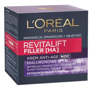 Revitalift Filler Anti-Age Krem na noc