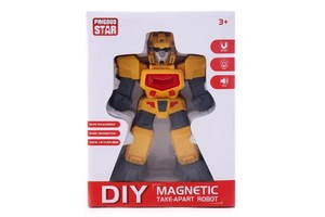 Robot z magnesami