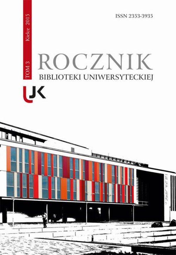 Rocznik Biblioteki Uniwersyteckiej, t.3 - pdf