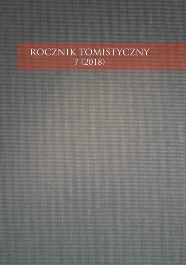 Rocznik Tomistyczny 7 (2018) - pdf