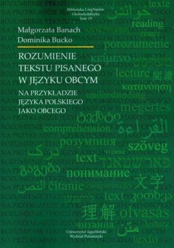 Rozumienie tekstu pisanego w języku obcym na przykładzie języka polskiego jako obcego