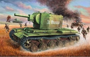 Russia KV-2 Ta nk Skala 1:35