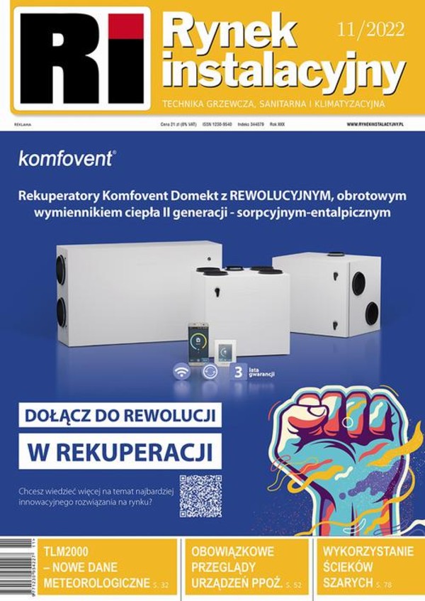 Rynek Instalacyjny 11/2022 - pdf