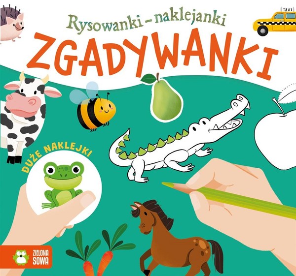 Rysowanki naklejanki. Zgadywanki