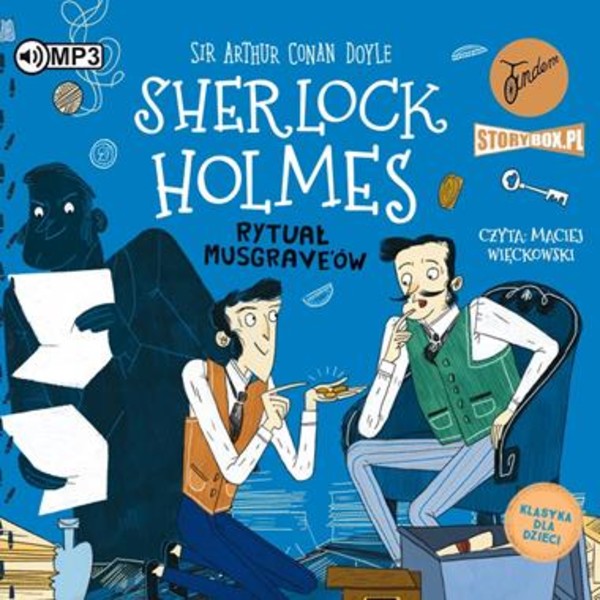 Rytuał Musgrave`ów Audiobook CD Audio Klasyka dla dzieci Sherlock Holmes Tom 18