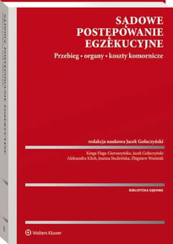 Sądowe postępowanie egzekucyjne. Przebieg, organy, koszty komornicze - pdf