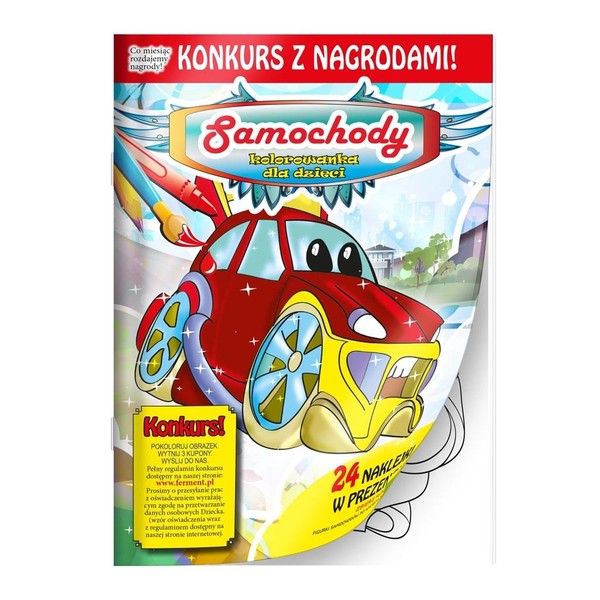 Samochody Kolorowanka