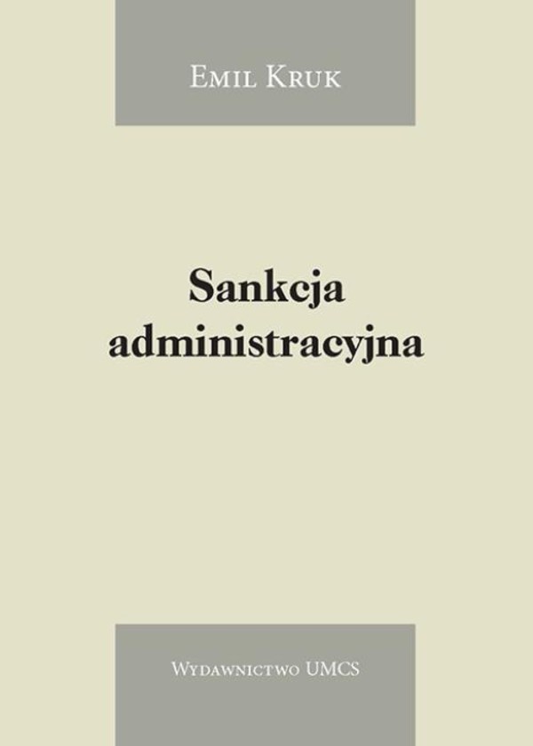 Sankcja administracyjna - pdf