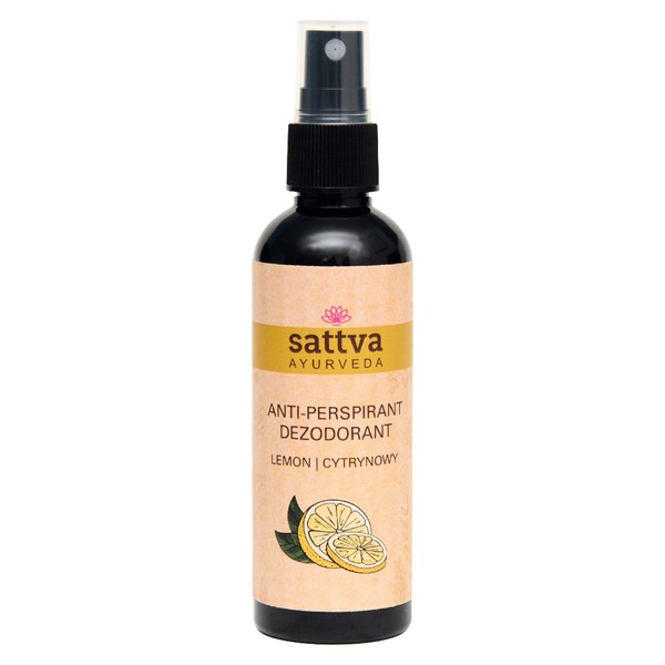 SATTVA_Ayurveda naturalny antyperspirant na bazie wody Lemon Ayurveda Anti-Perspirant