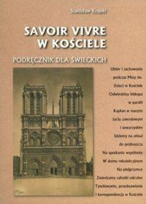 Savoir vivre w kościele. Podręcznik dla świeckich