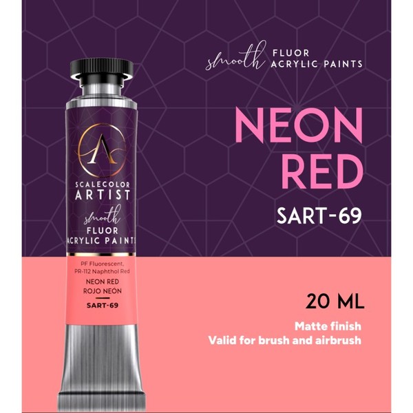 Artist Range - Neon Red