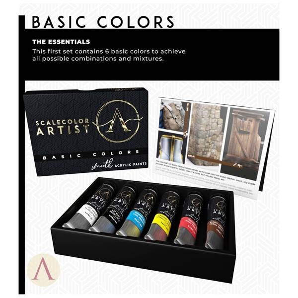 Basic Colors Paint Set