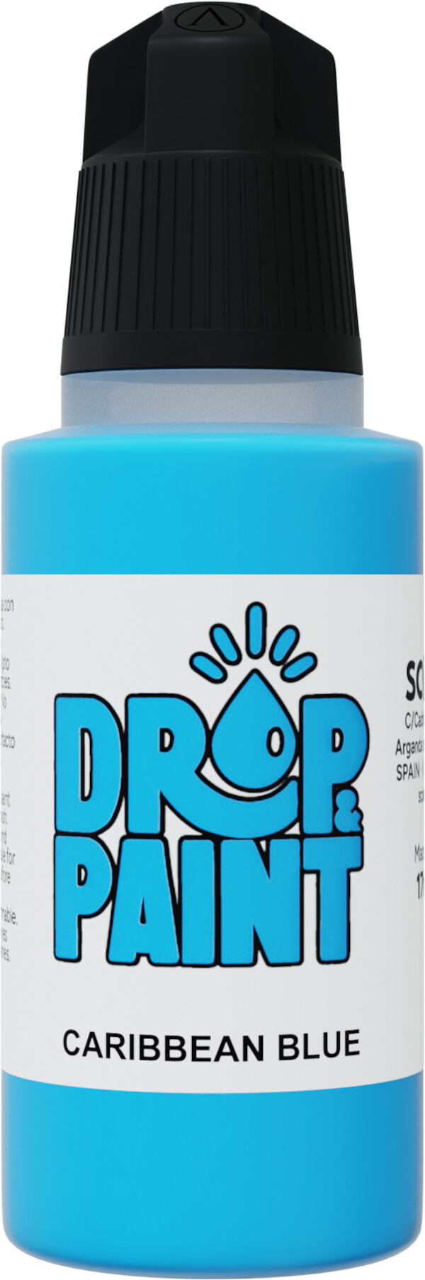 Drop Paint - Caribbean Blue