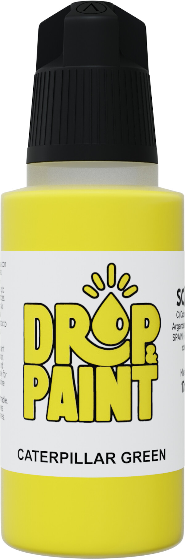 Drop Paint - Caterpillar Green