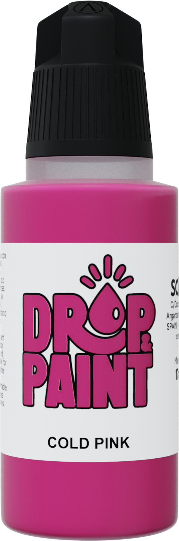 Drop Paint - Cold Pink