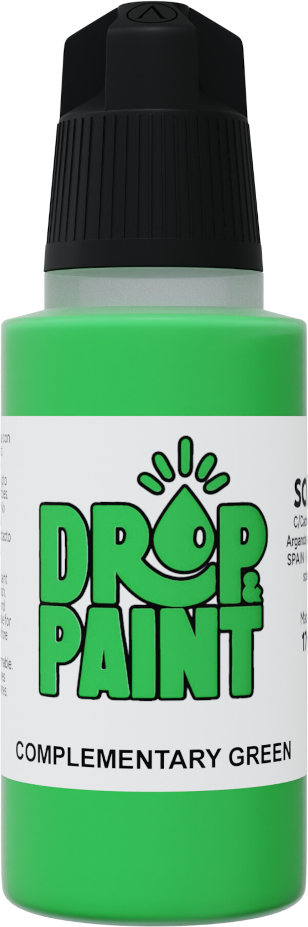 Drop Paint - Complementary Green