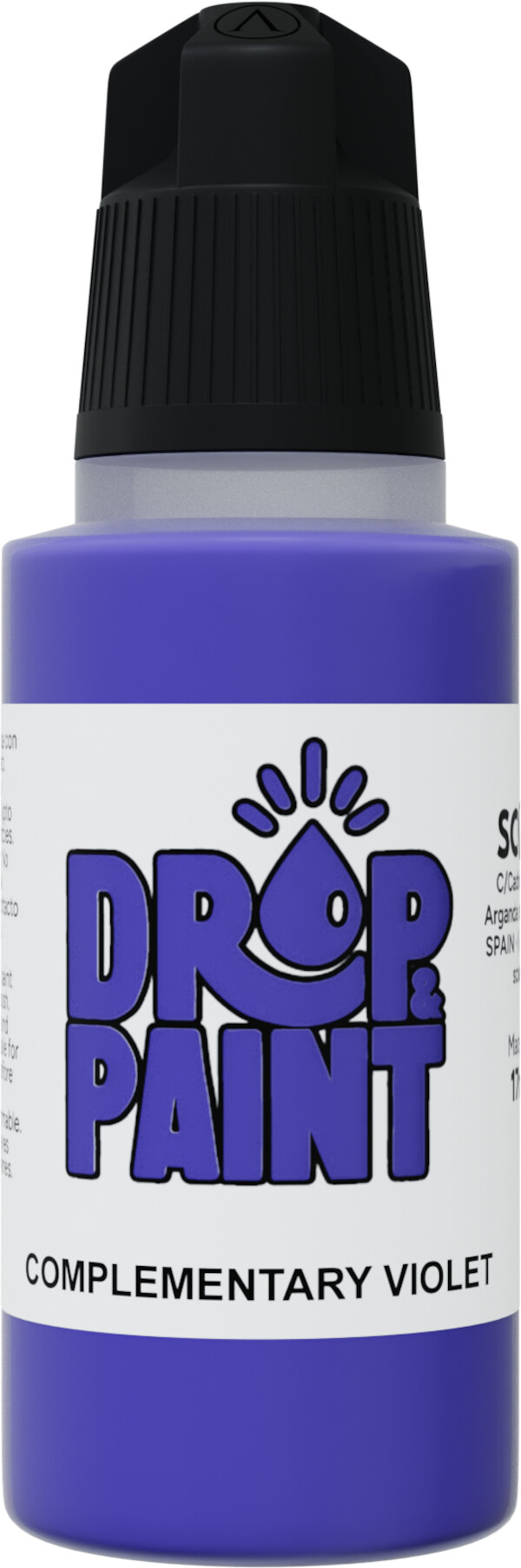 Drop Paint - Complementary Violet