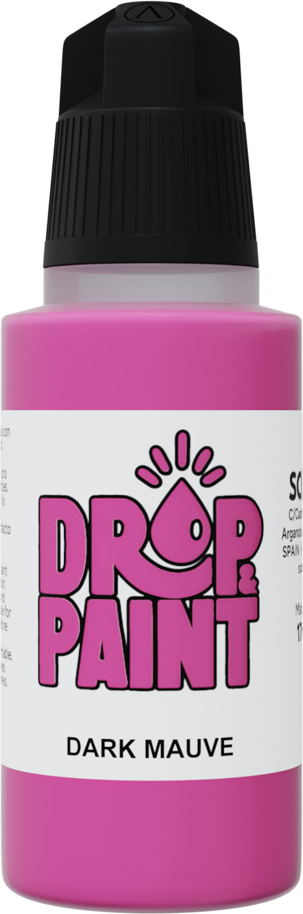 Drop Paint - Dark Mauve