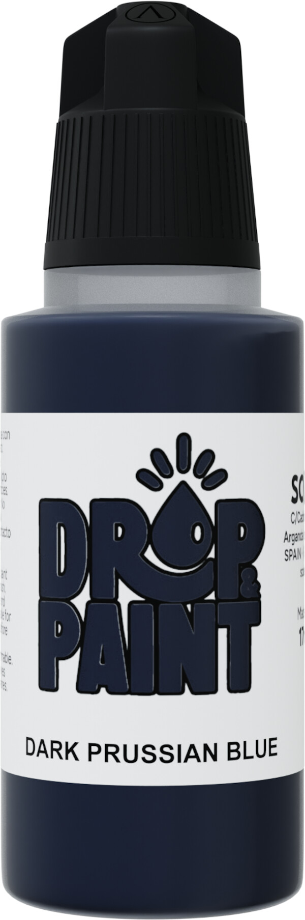 Drop Paint - Dark Prussian Blue