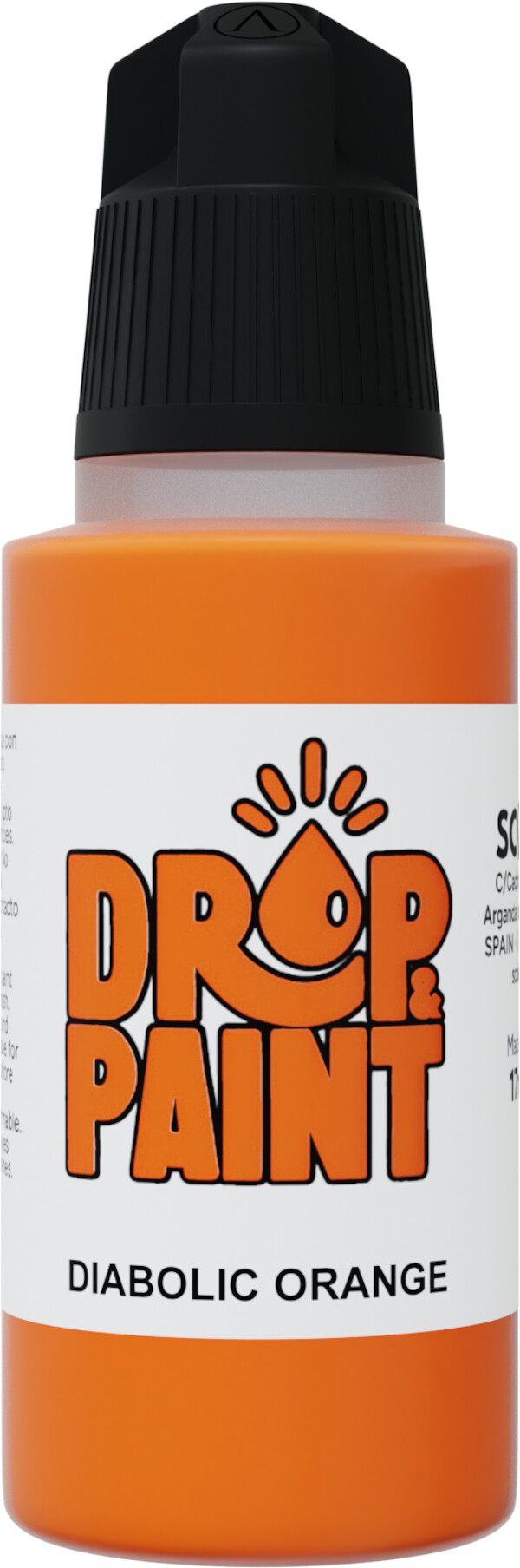 Drop Paint - Diabolic Orange