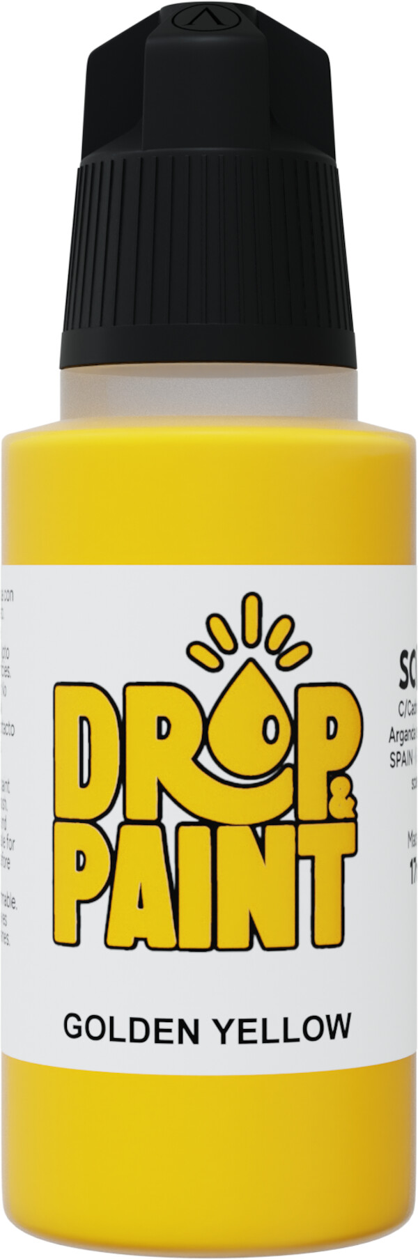 Drop Paint - Golden Yellow