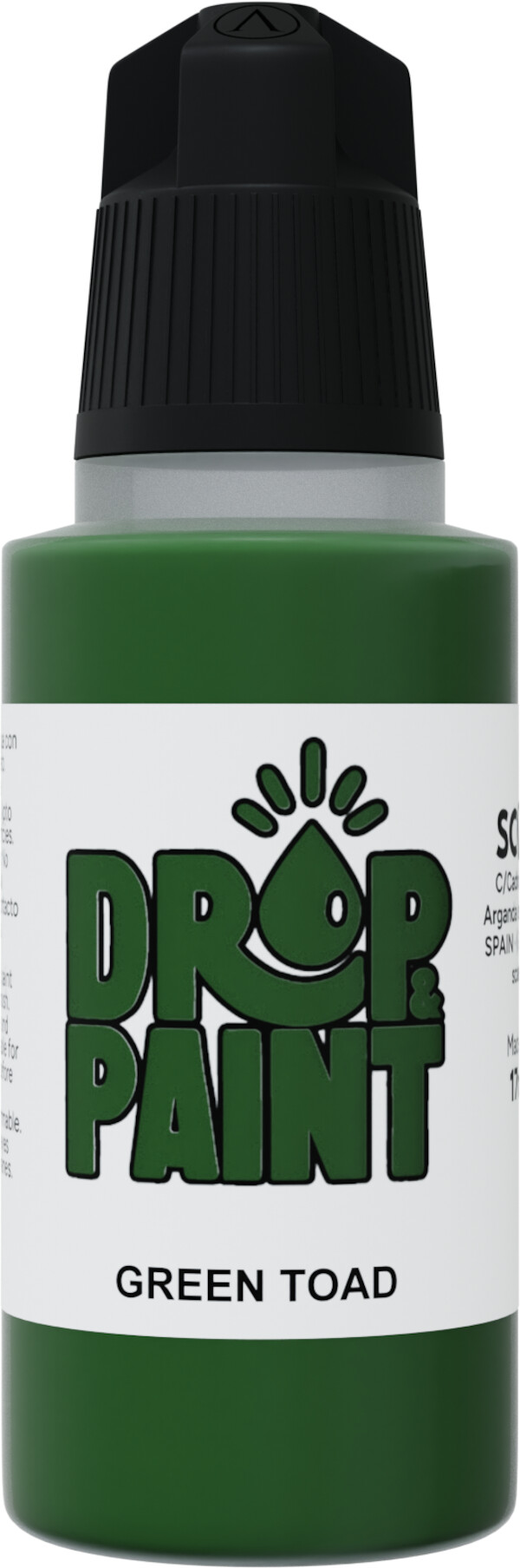 Drop Paint - Green Toad